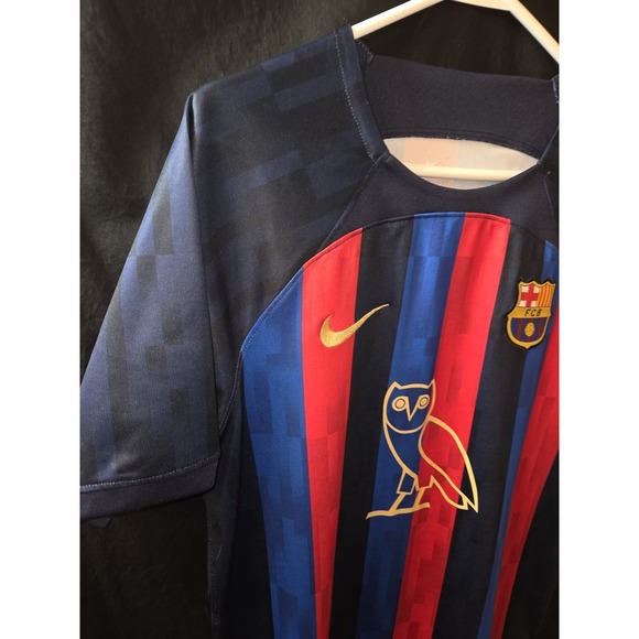 Sergio Dest Soccer Jersey #2 OVO Drake large Rare Nike‎ C19 - Picture 4 of 11